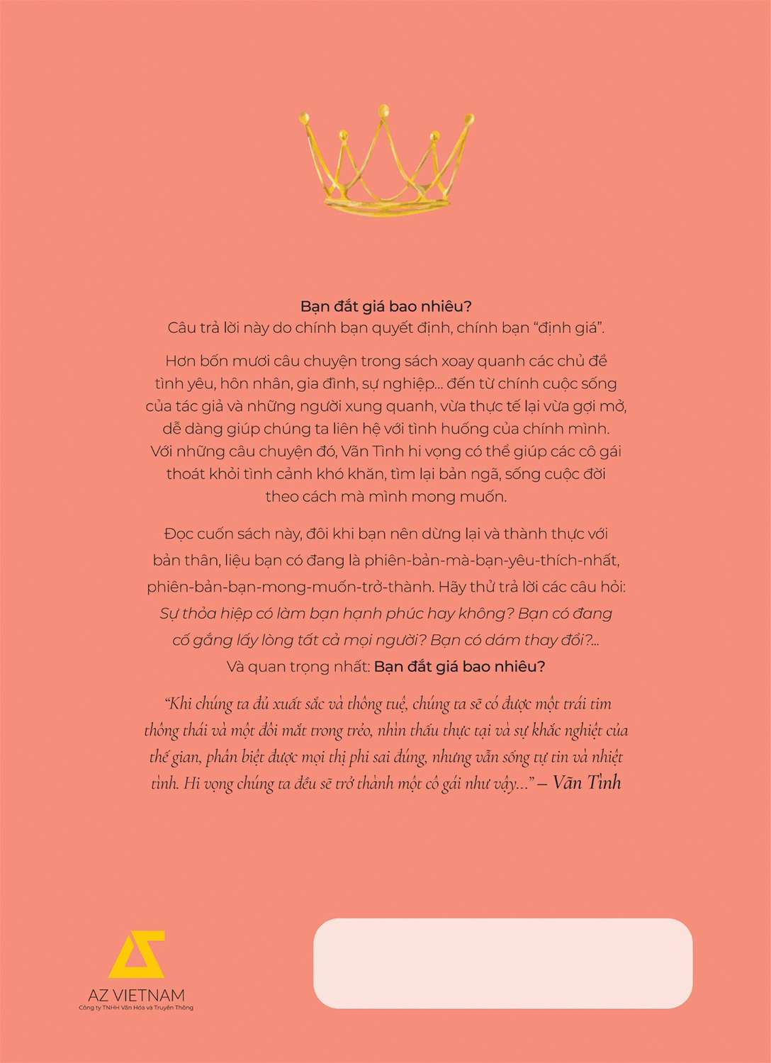 bạn đắt giá bao nhiêu? (tái bản 2025)