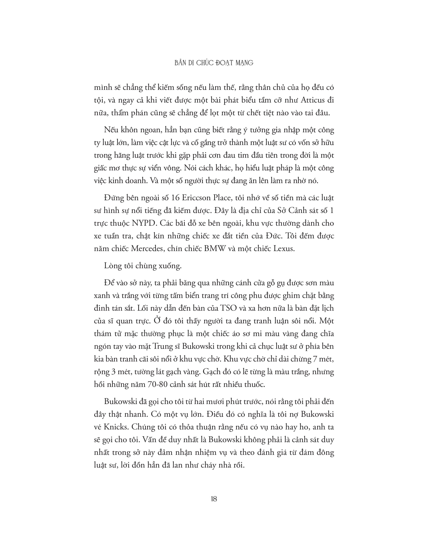 bản di chúc đoạt mạng