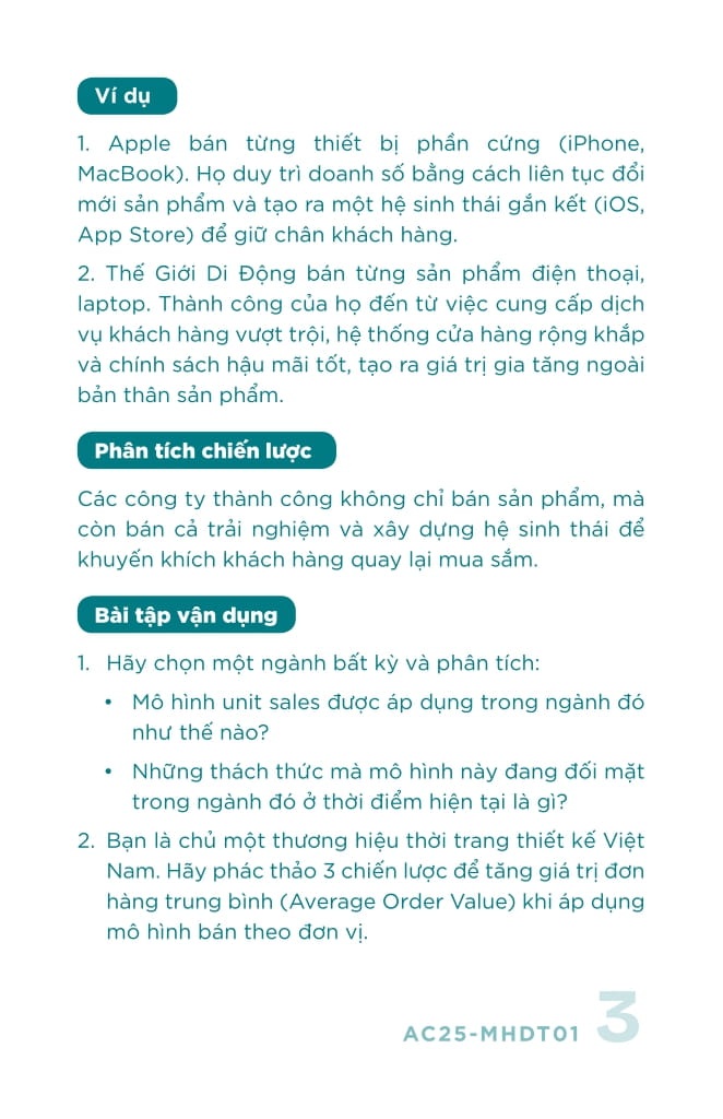 Ban Do Mo Hinh Doanh Thu - Vach Loi Tu Duy, Mo Duong Tang Truong