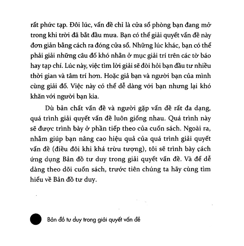 bản đồ tư duy trong giải quyết vấn đề