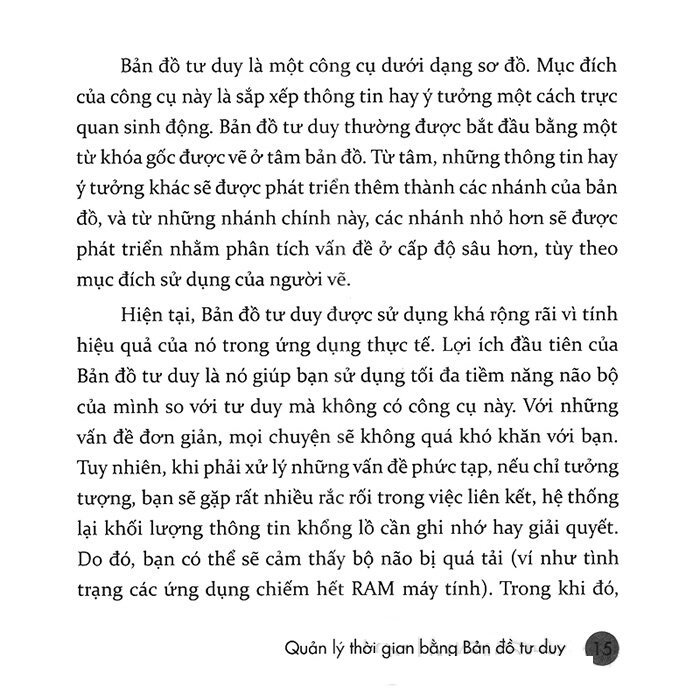 Ban Do Tu Duy Trong Quan Ly Thoi Gian (Tai Ban)