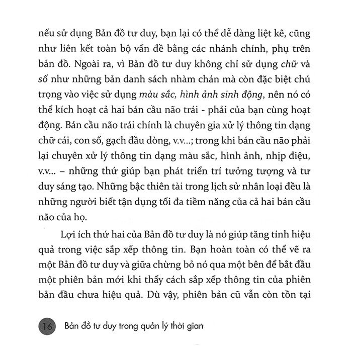 Ban Do Tu Duy Trong Quan Ly Thoi Gian (Tai Ban)