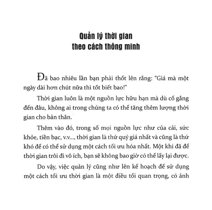 bản đồ tư duy trong quản lý thời gian (tái bản 2024)