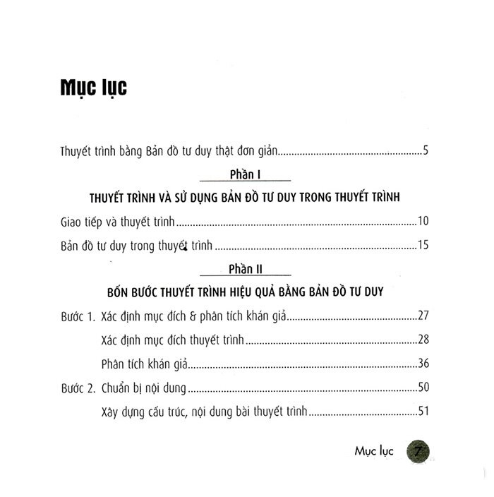 bản đồ tư duy trong thuyết trình (tái bản)