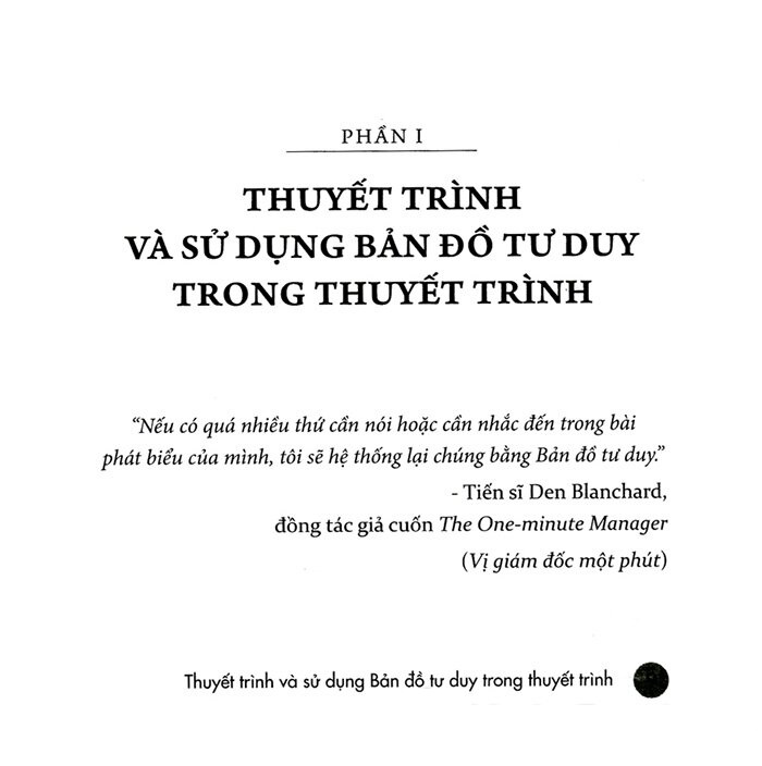 bản đồ tư duy trong thuyết trình (tái bản)