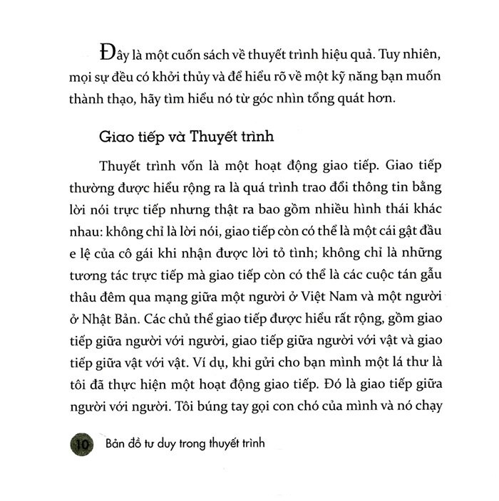 bản đồ tư duy trong thuyết trình (tái bản)