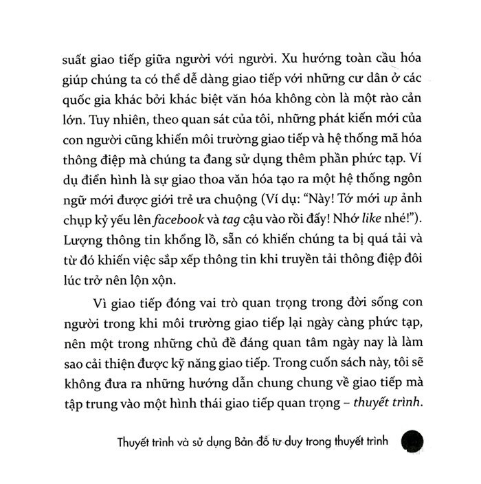 bản đồ tư duy trong thuyết trình (tái bản)