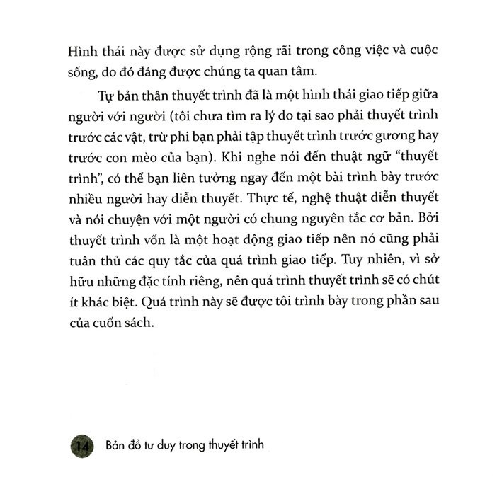 bản đồ tư duy trong thuyết trình (tái bản)