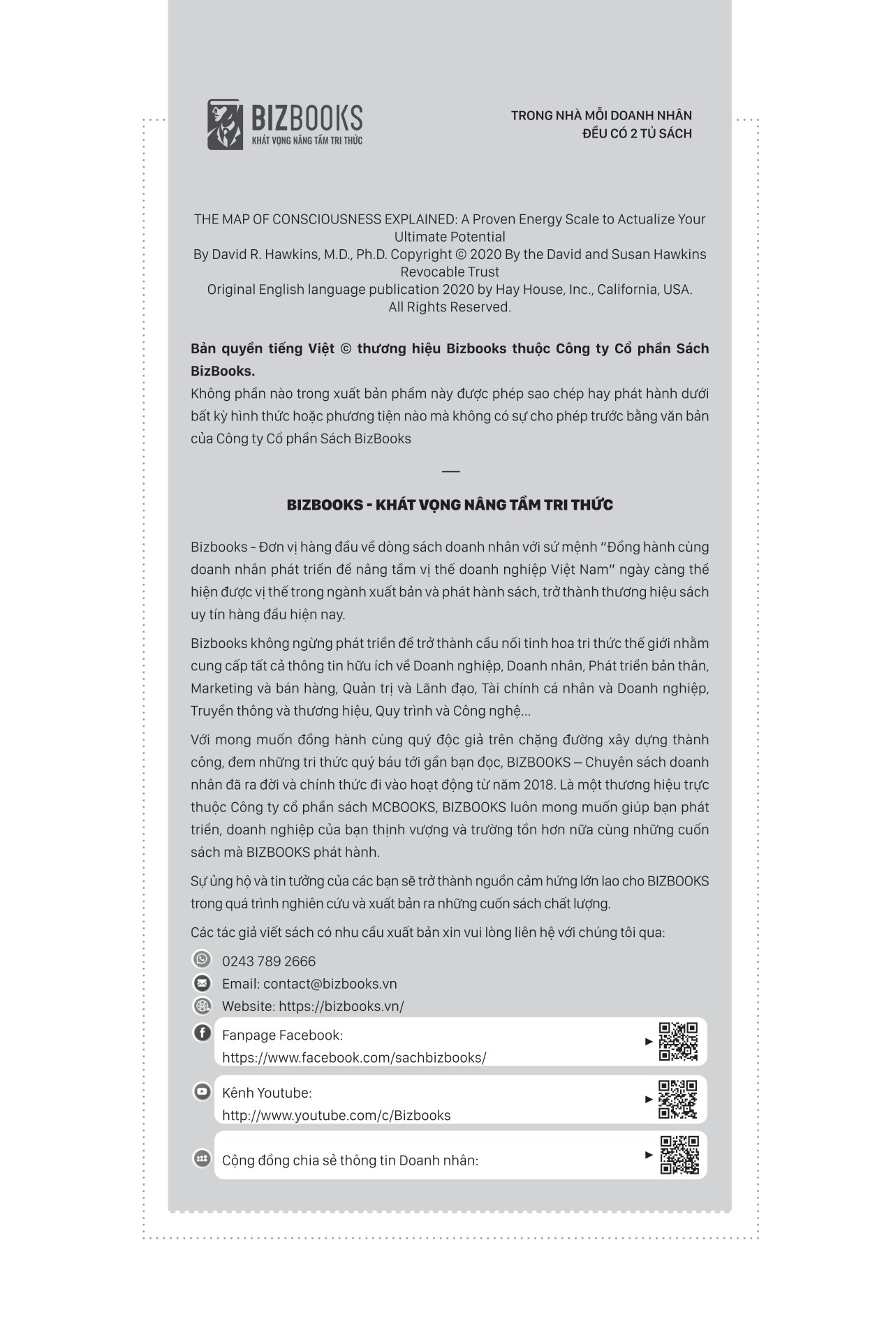 bản đồ về ý thức - giải mã trường năng lượng, khai phá sức mạnh phi thường trong con người bạn