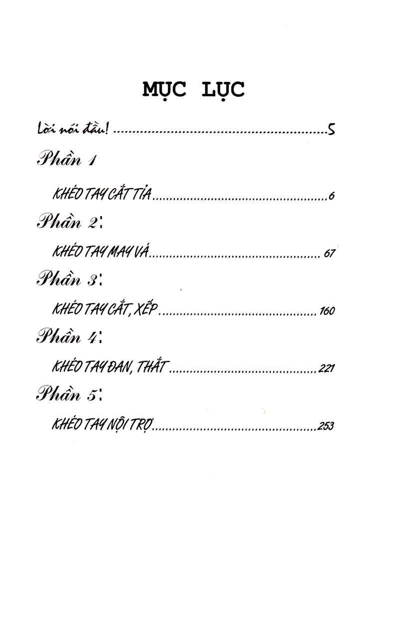 bạn gái khéo tay