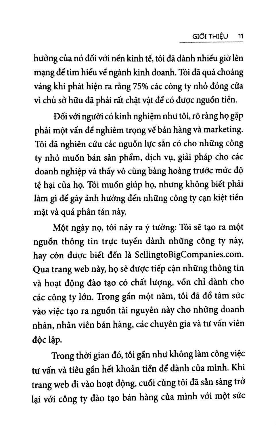 bán hàng cho những gã khổng lồ