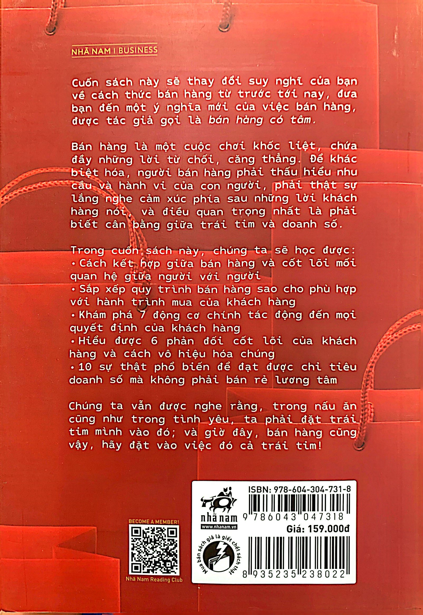 bán hàng có tâm - heart and sell