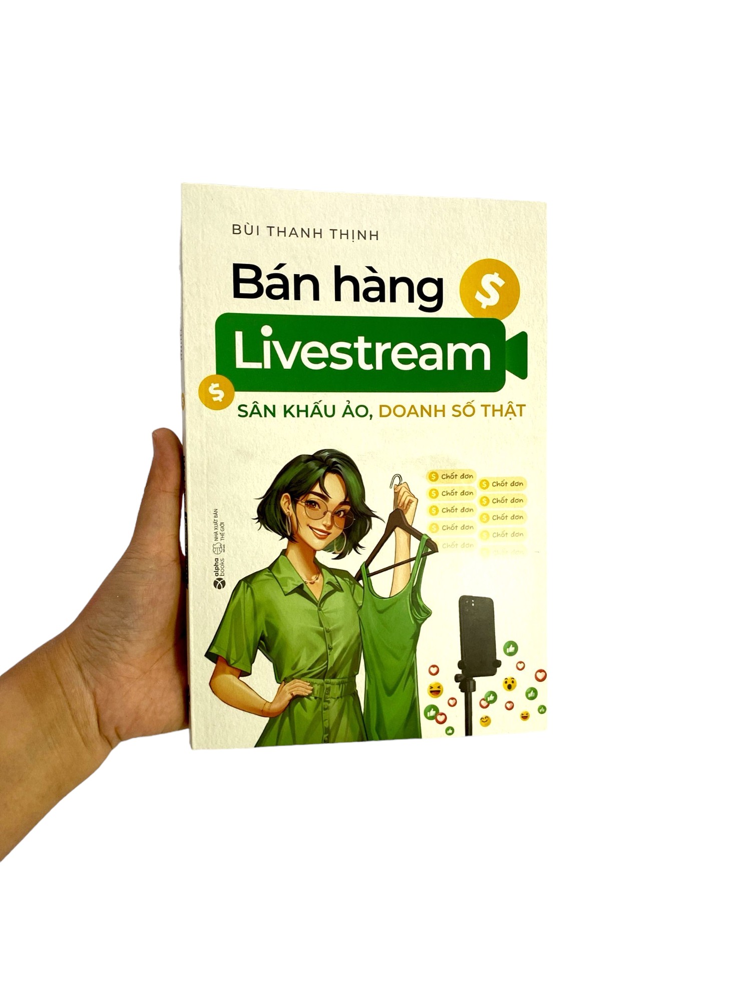 bán hàng livestream - sân khấu ảo, doanh số thật