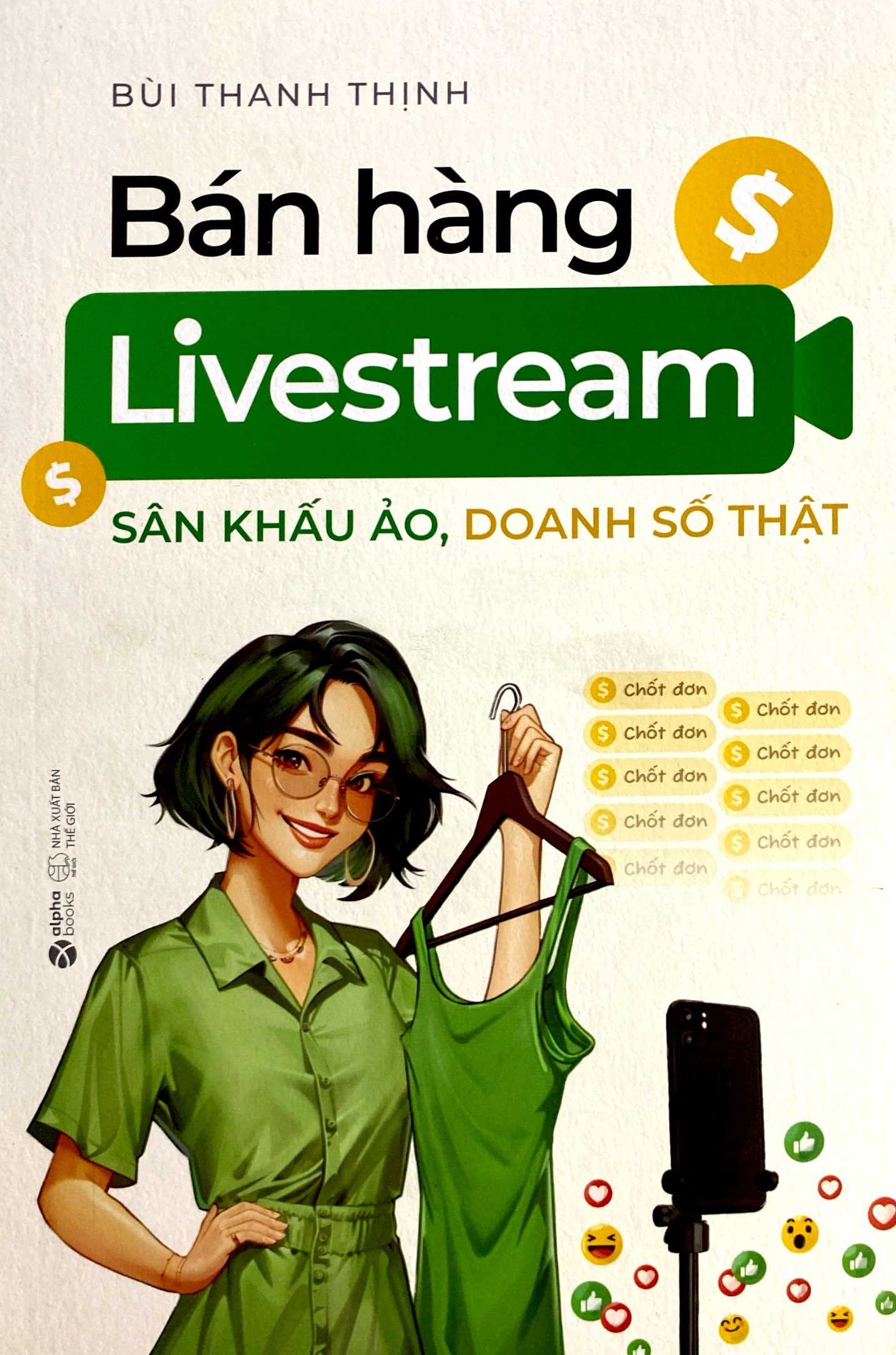 bán hàng livestream - sân khấu ảo, doanh số thật