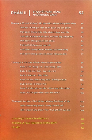 bán hàng như không bán