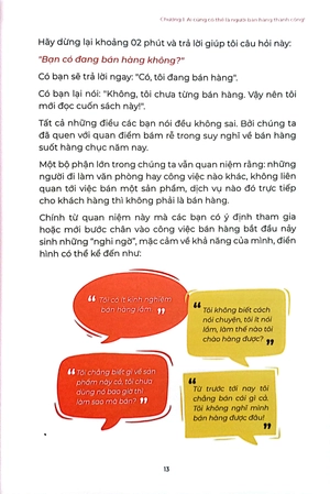 bán hàng như không bán