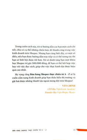 bán hàng shopee thực chiến từ a-z - 36 chiến lược đỉnh cao bùng nổ doanh số (tái bản)