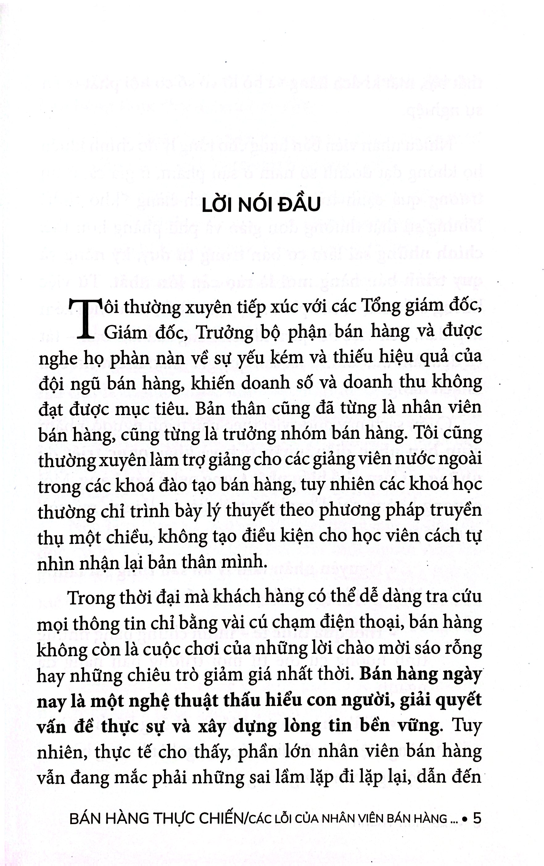 Bán Hàng Thực Chiến - Các Lỗi Của Nhân Viên Bán Hàng Và Cách Khắc Phục