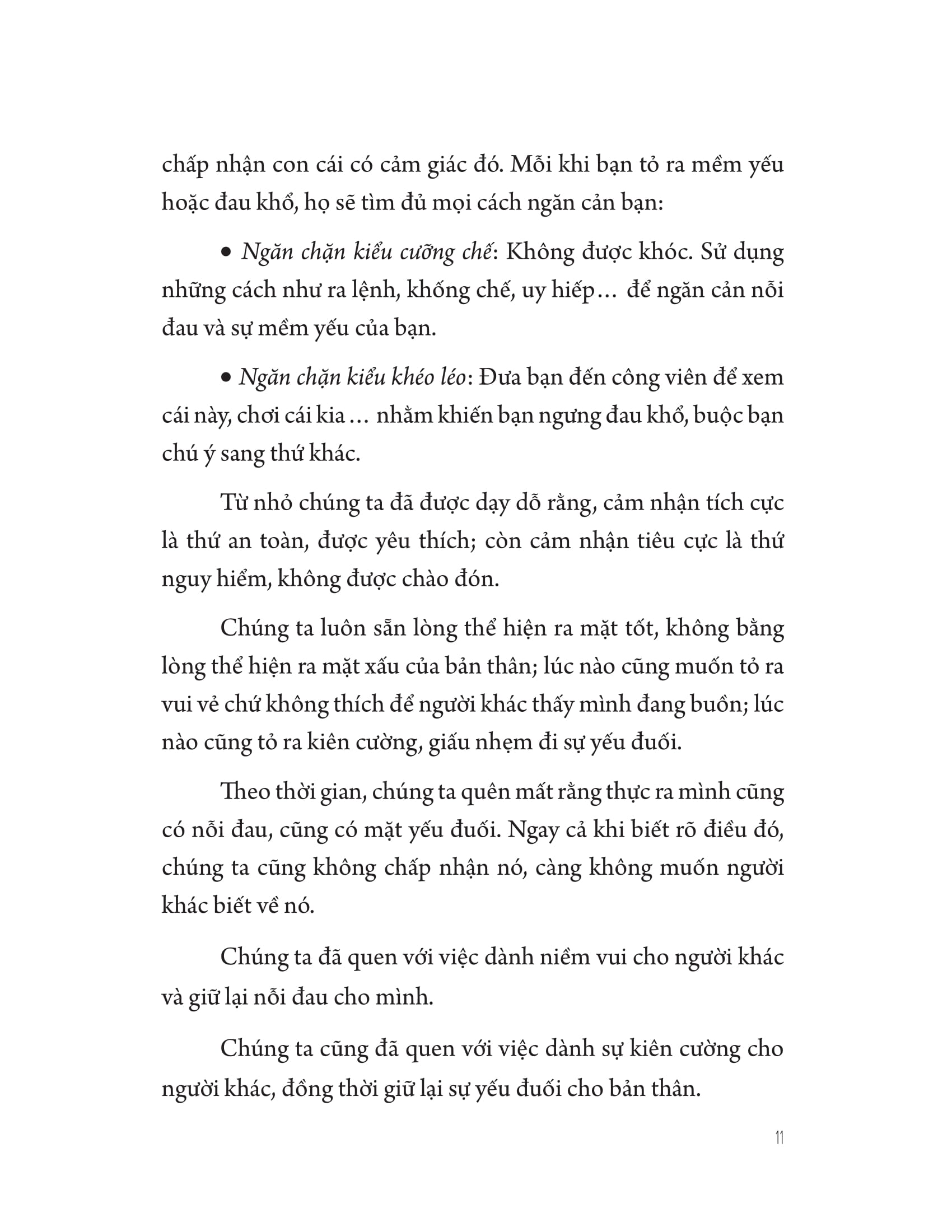 bạn không cần phải tỏ ra hoàn hảo đến thế