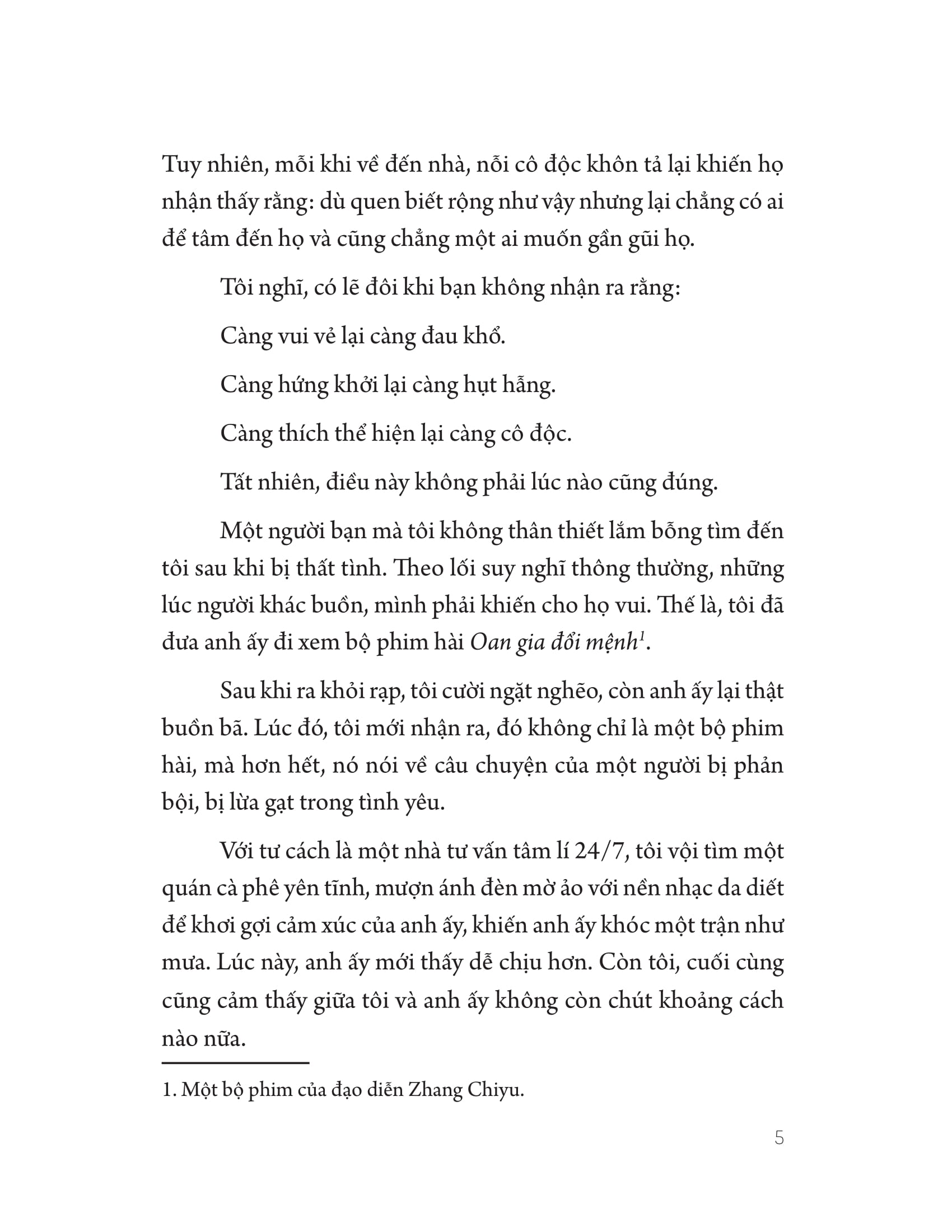 bạn không cần phải tỏ ra hoàn hảo đến thế