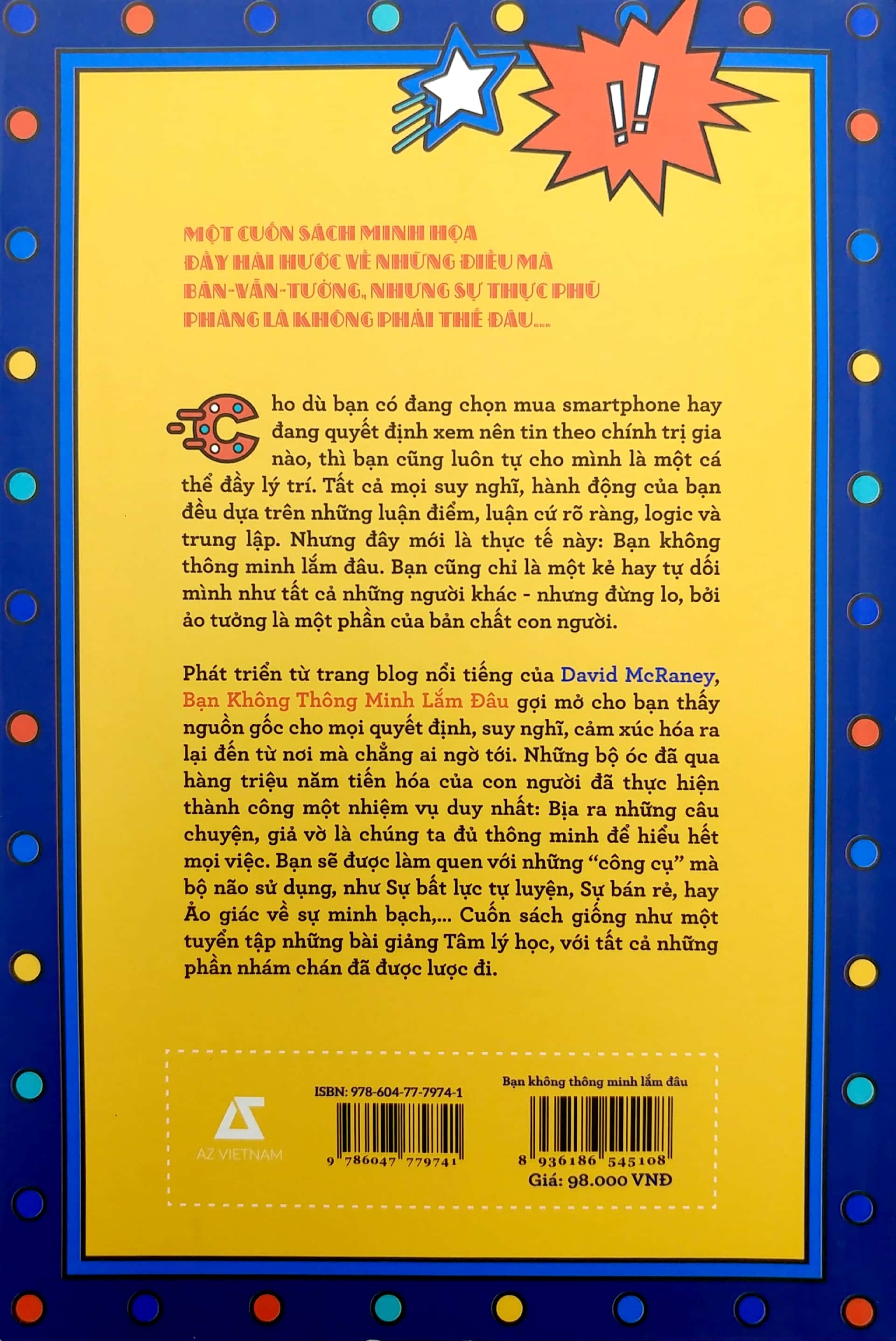 Bạn Không Thông Minh Lắm Đâu (Tái Bản)