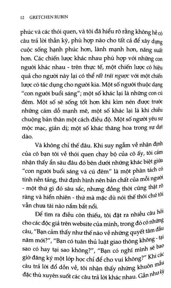 bạn là ai và làm thế nào để sống tốt hơn