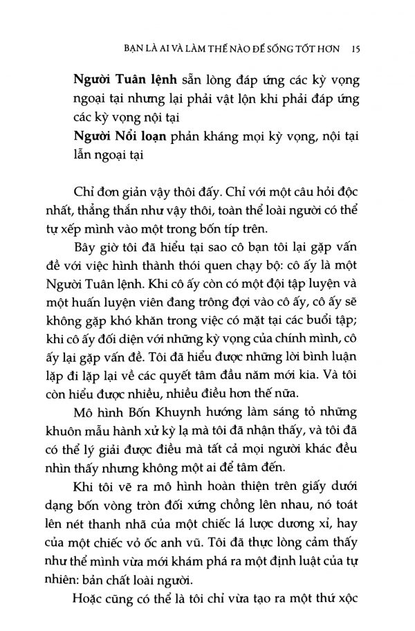 bạn là ai và làm thế nào để sống tốt hơn