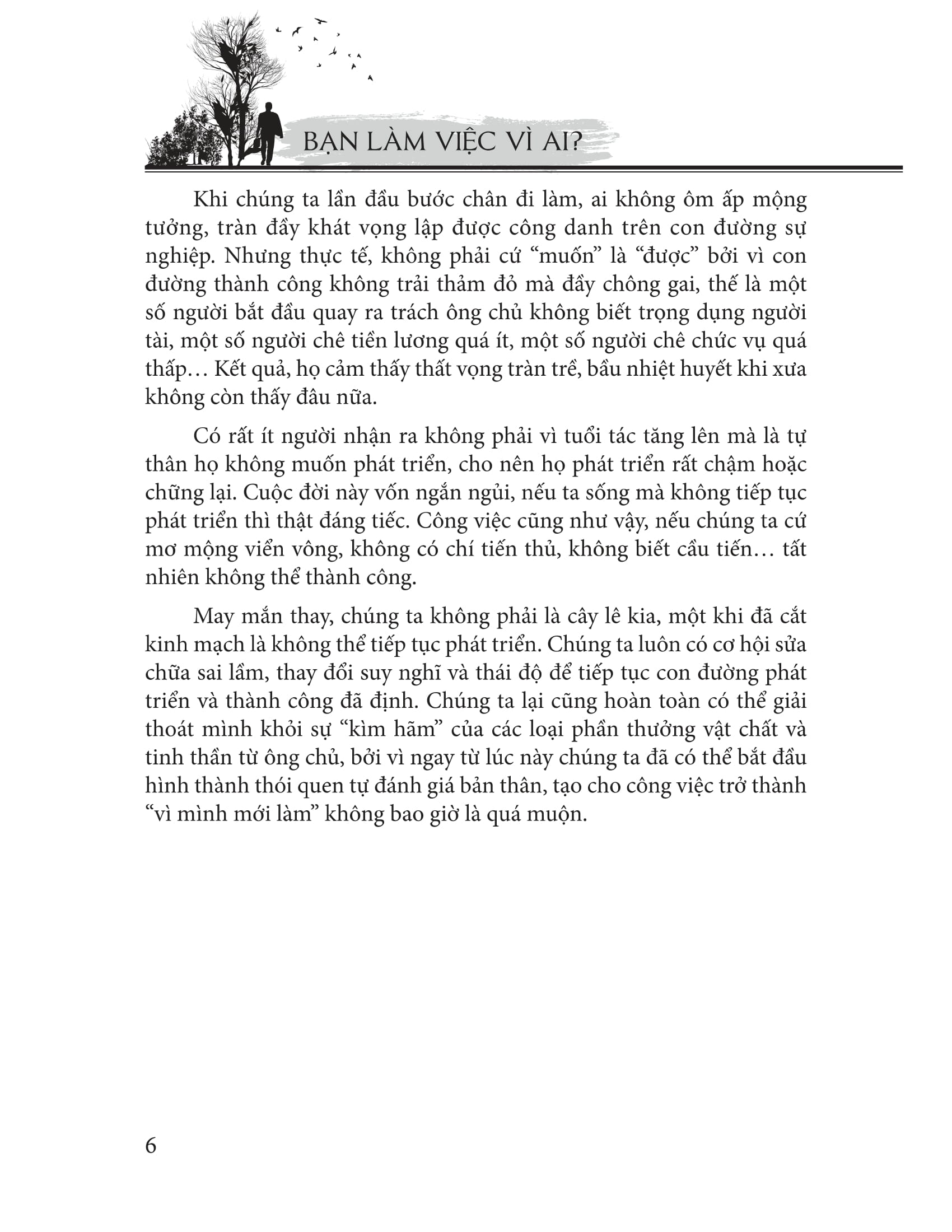 bạn làm việc vì ai