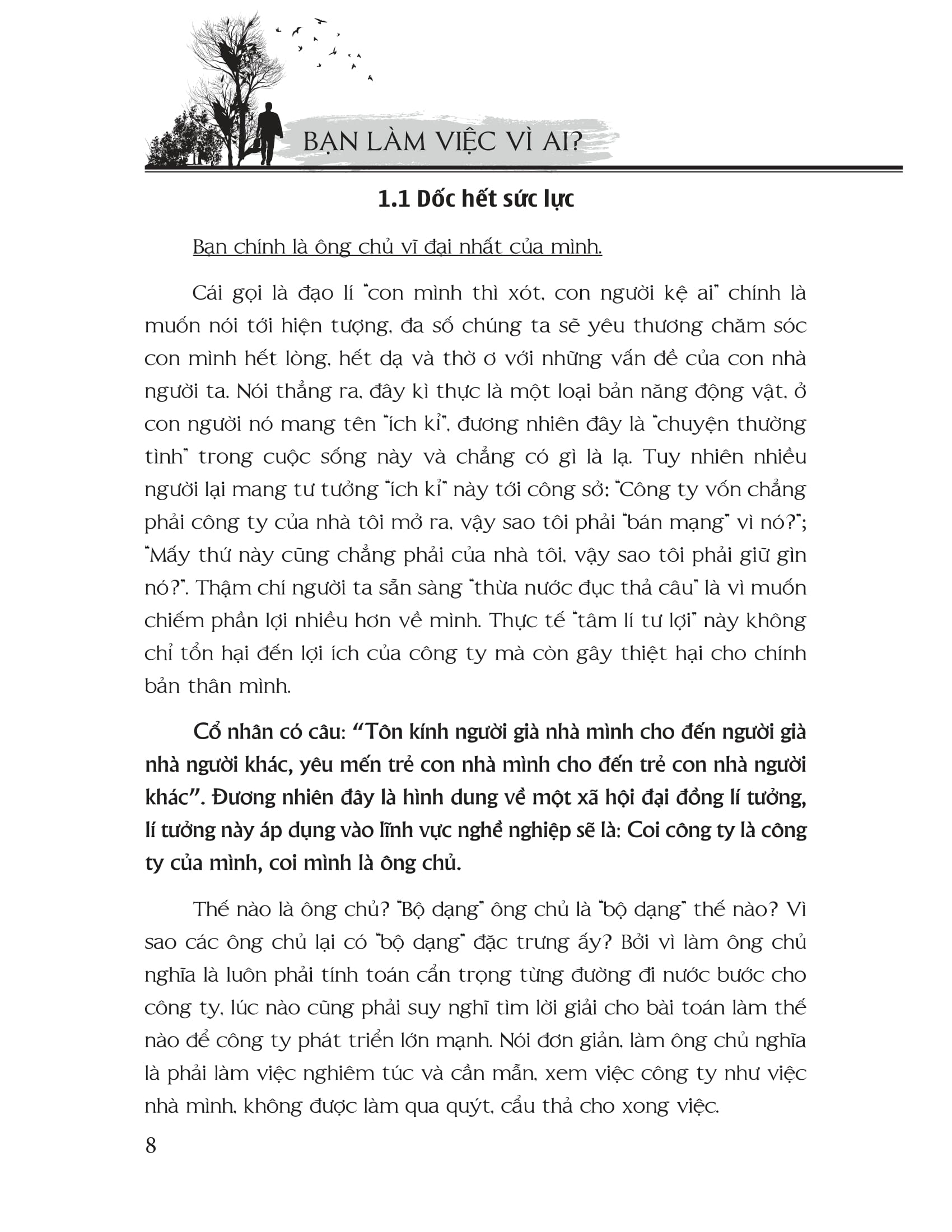 bạn làm việc vì ai (bìa cứng)