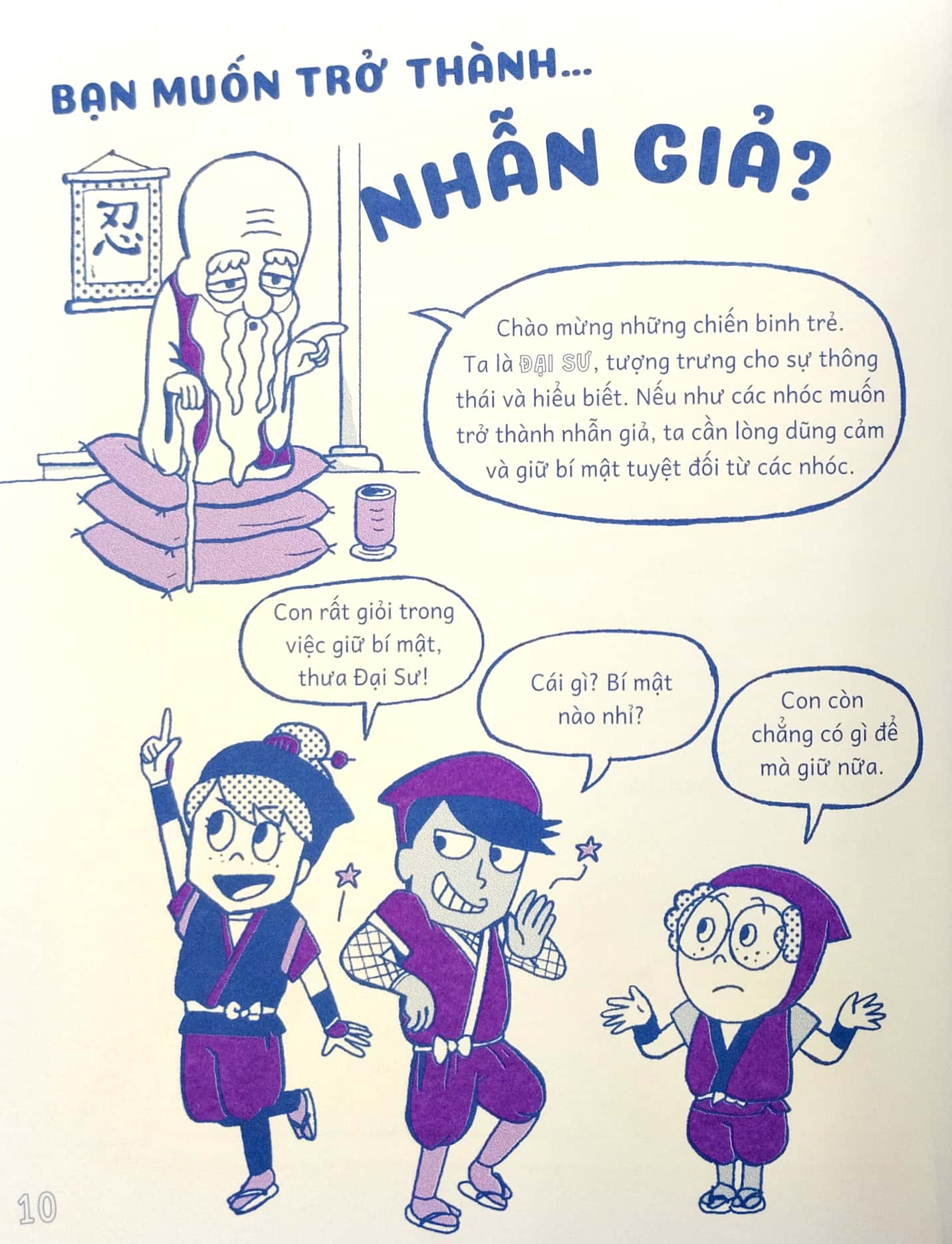 bạn muốn trở thành nhẫn giả?