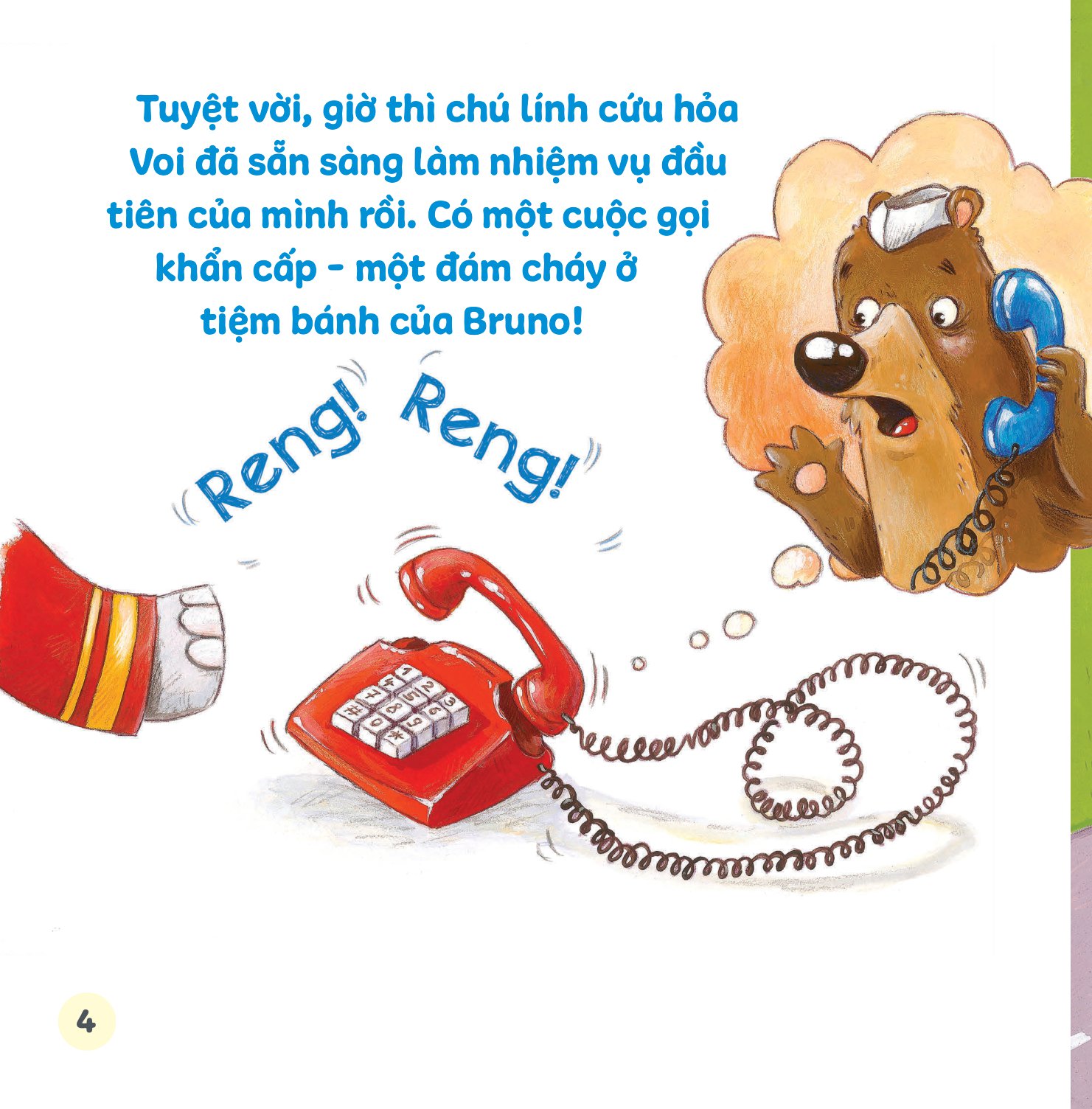 bạn ơi, cùng làm nào! - mình theo lính cứu hỏa voi dập tắt đám cháy (dành cho trẻ từ 3-9 tuổi)