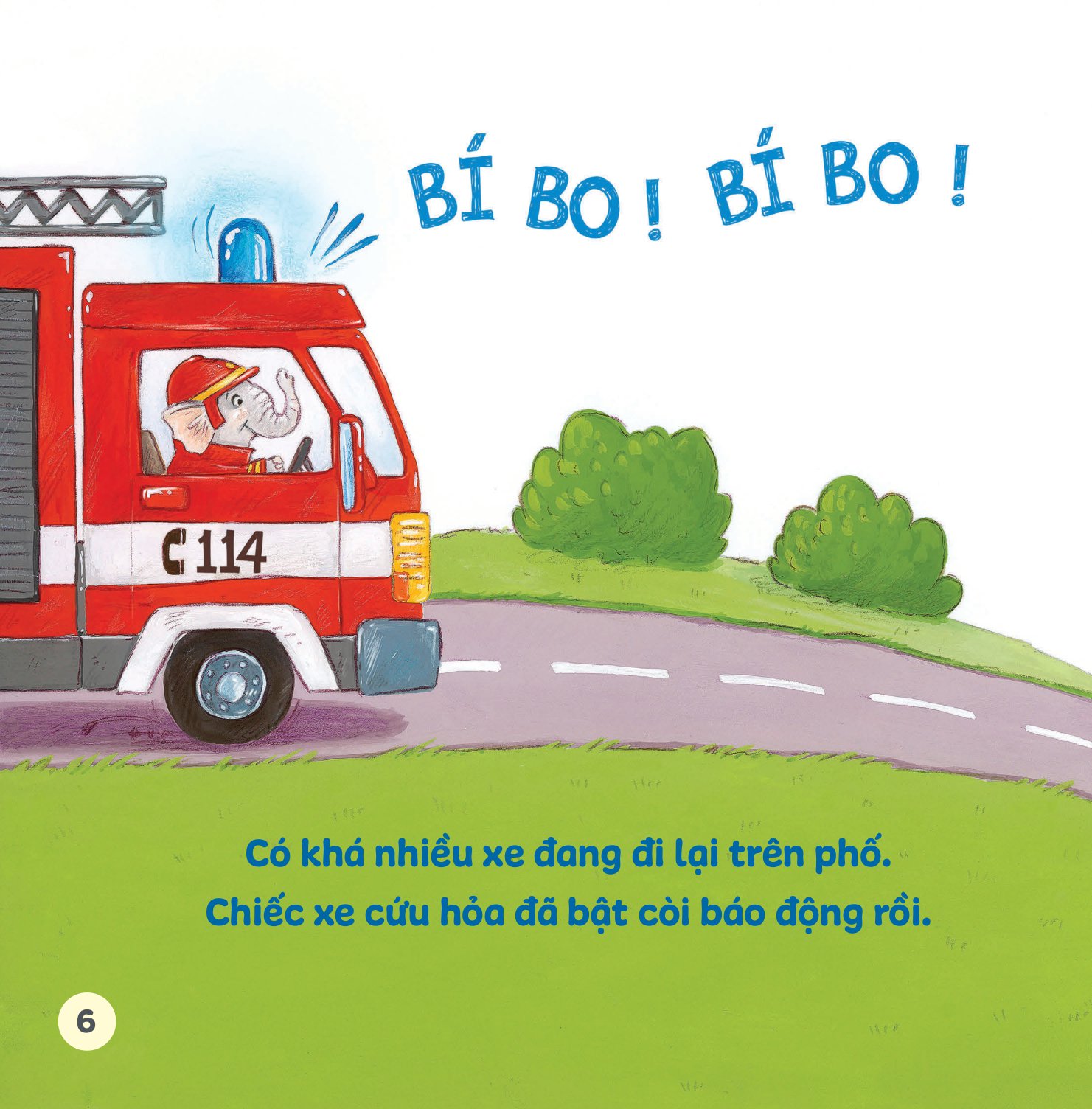 bạn ơi, cùng làm nào! - mình theo lính cứu hỏa voi dập tắt đám cháy (dành cho trẻ từ 3-9 tuổi)