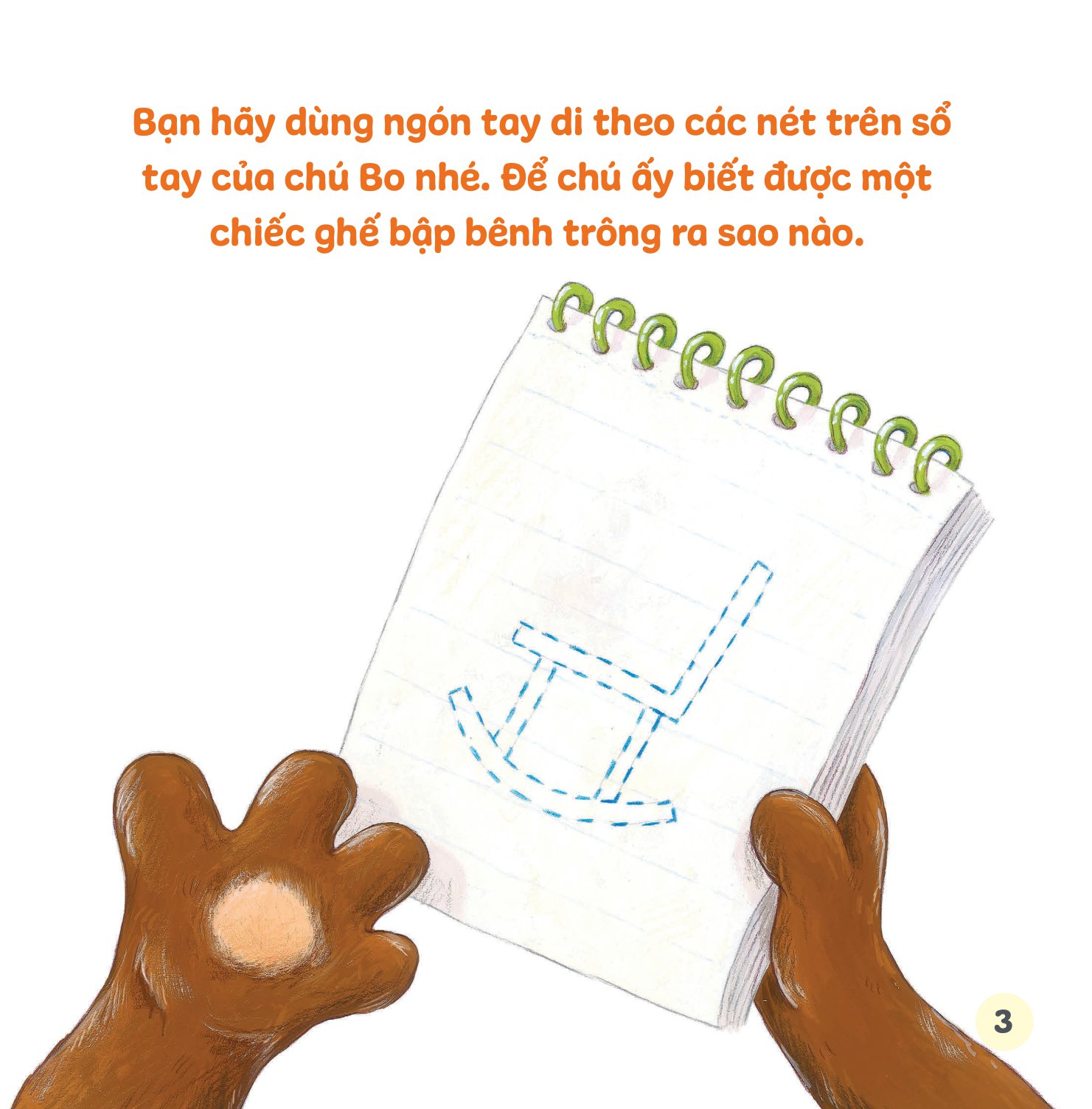 bạn ơi, cùng làm nào! - mình theo thợ mộc hải ly đóng ghế bập bênh (dành cho trẻ từ 3-9 tuổi)