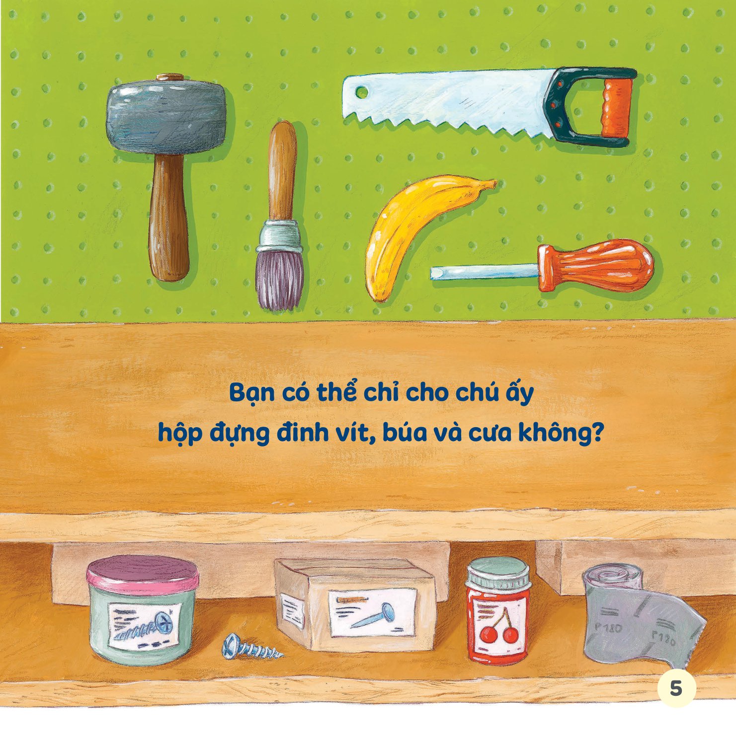 bạn ơi, cùng làm nào! - mình theo thợ mộc hải ly đóng ghế bập bênh (dành cho trẻ từ 3-9 tuổi)