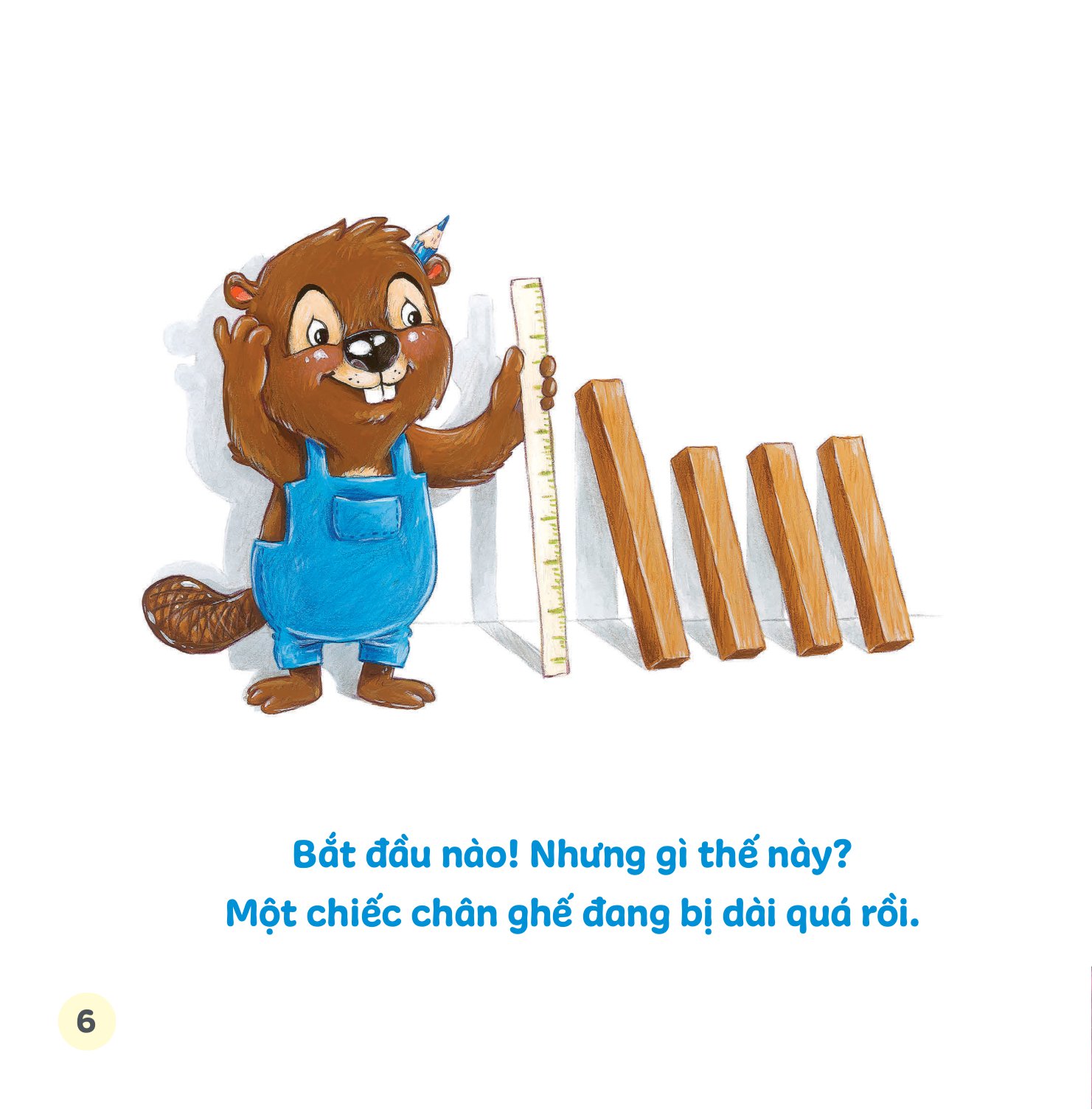 bạn ơi, cùng làm nào! - mình theo thợ mộc hải ly đóng ghế bập bênh (dành cho trẻ từ 3-9 tuổi)