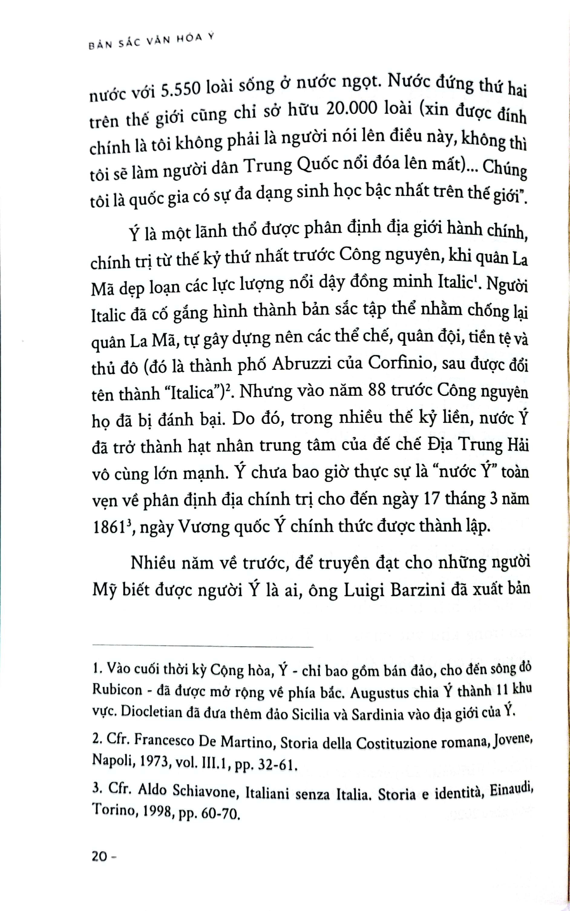 bản sắc văn hóa ý