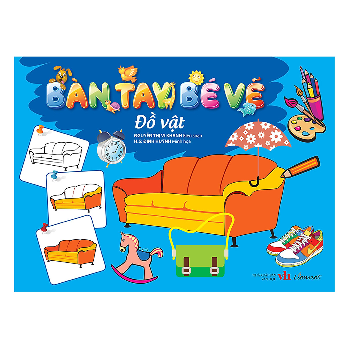 bàn tay bé vẽ - đồ vật