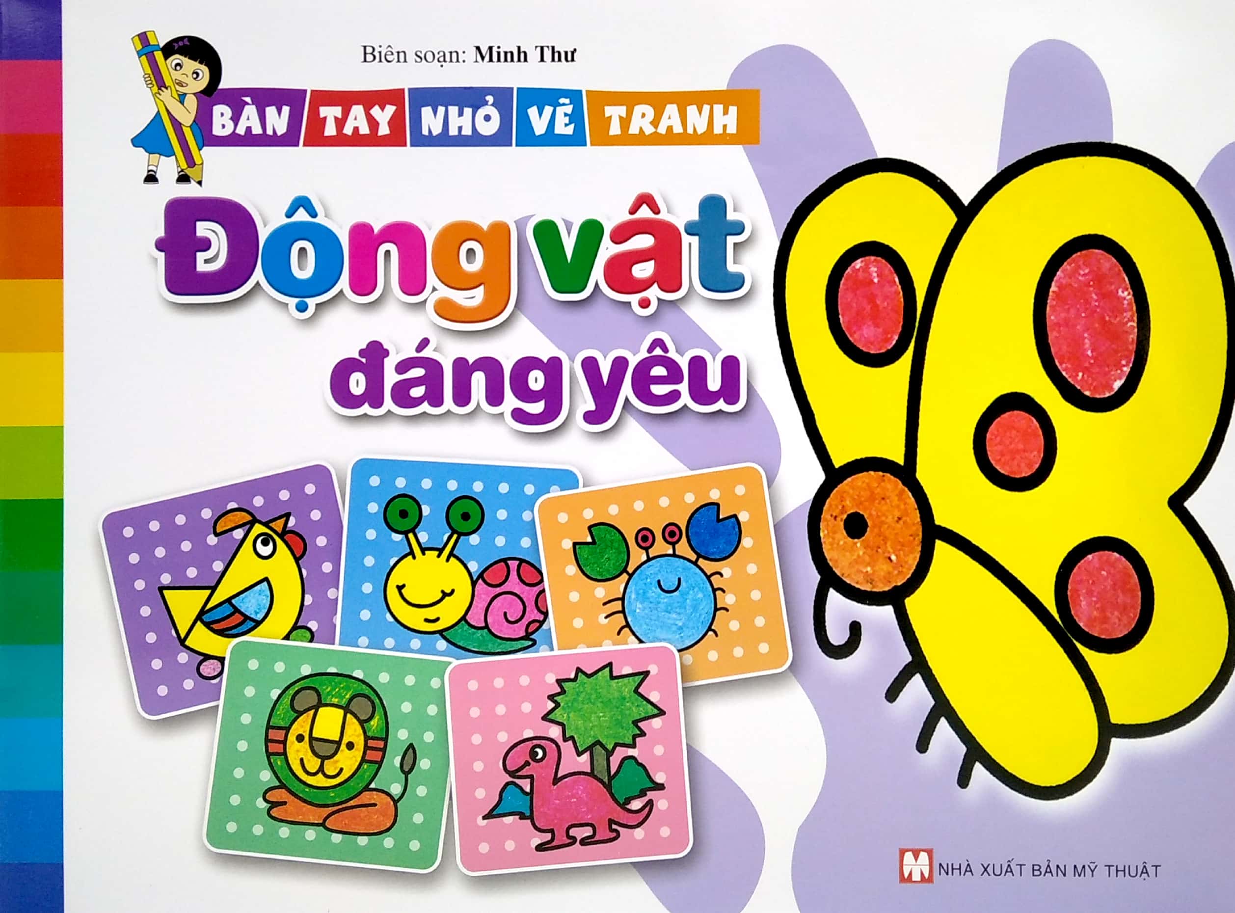 bàn tay nhỏ vẽ tranh - động vật đáng yêu