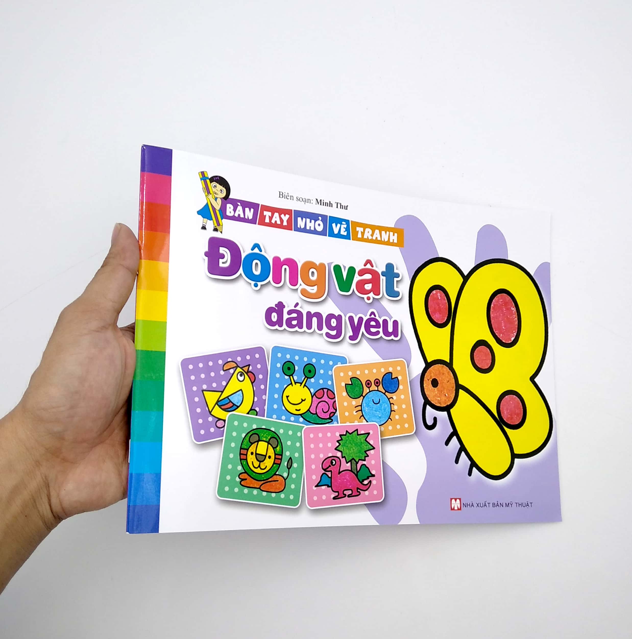 bàn tay nhỏ vẽ tranh - động vật đáng yêu