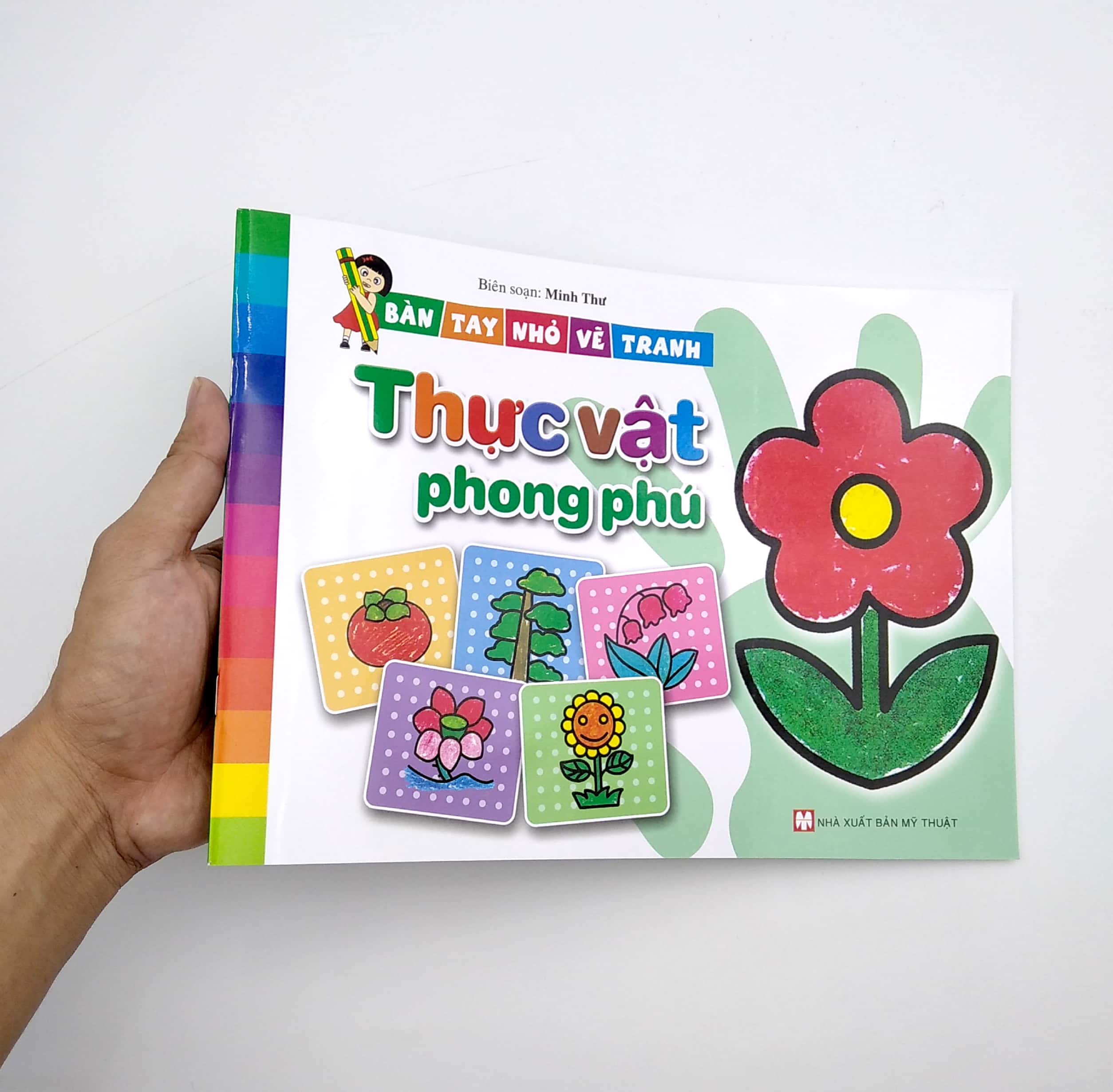 bàn tay nhỏ vẽ tranh - thực vật phong phú