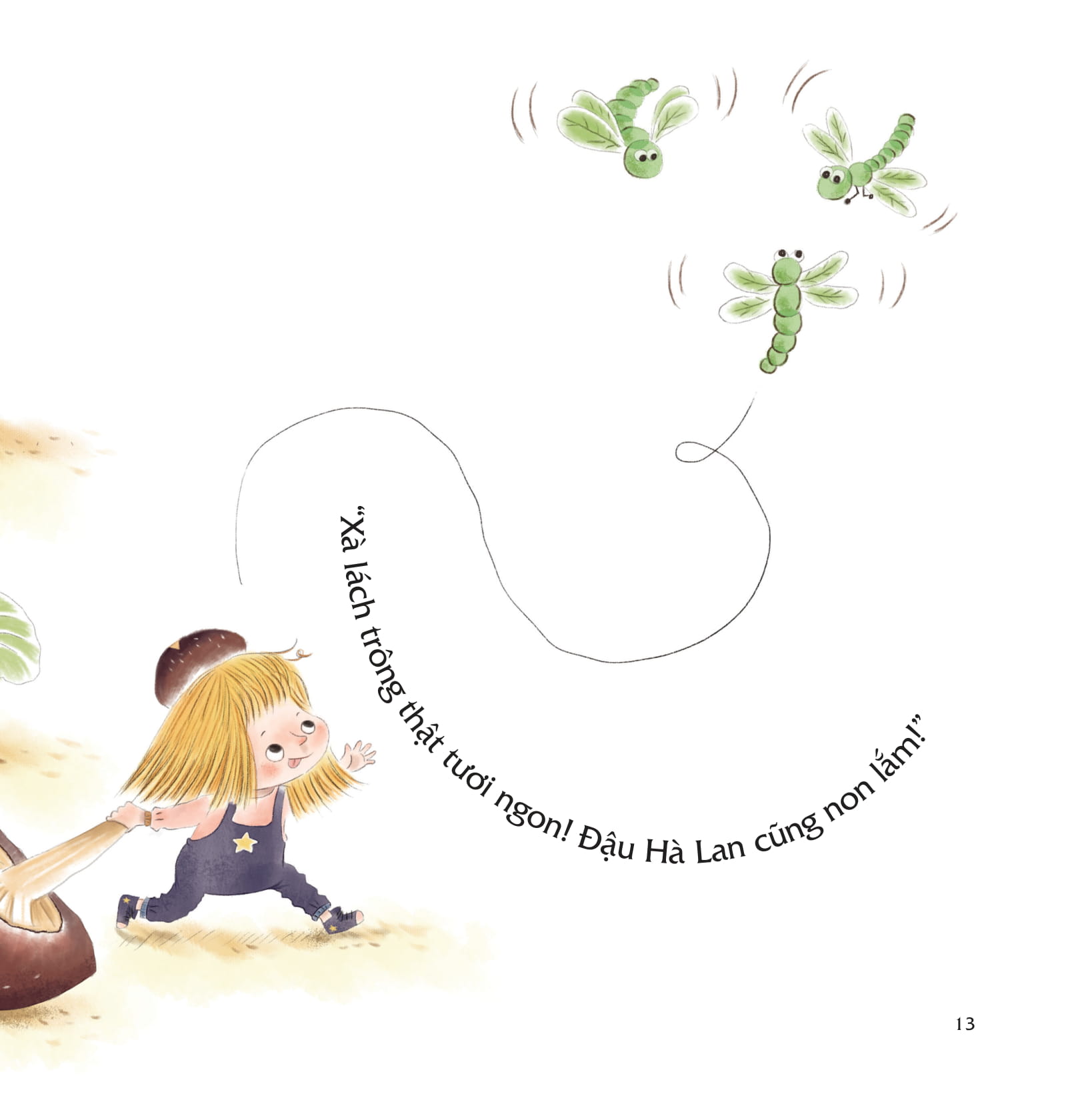 bạn thân của tớ là... bố - chỉ là rau thôi, nhưng cũng là thế giới bố cùng con khám phá