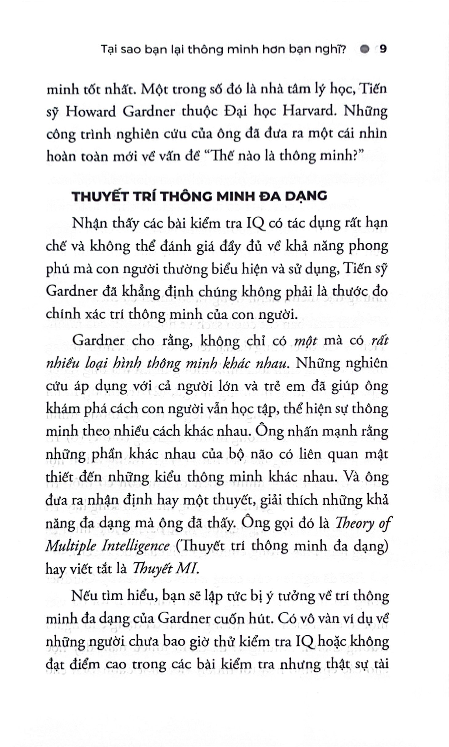 bạn thông minh hơn bạn nghĩ - you're smarter than you think (tái bản 2024)