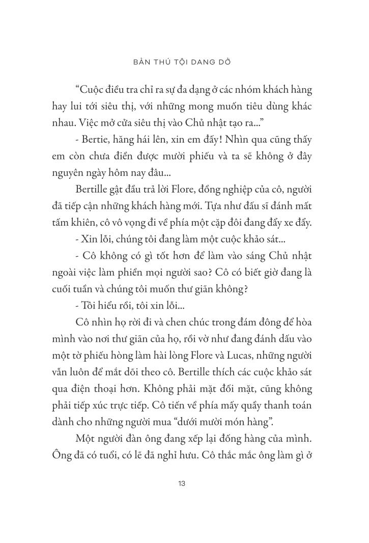 bản thú tội dang dở