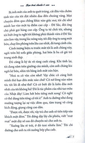 bạn trai chuẩn 5 sao
