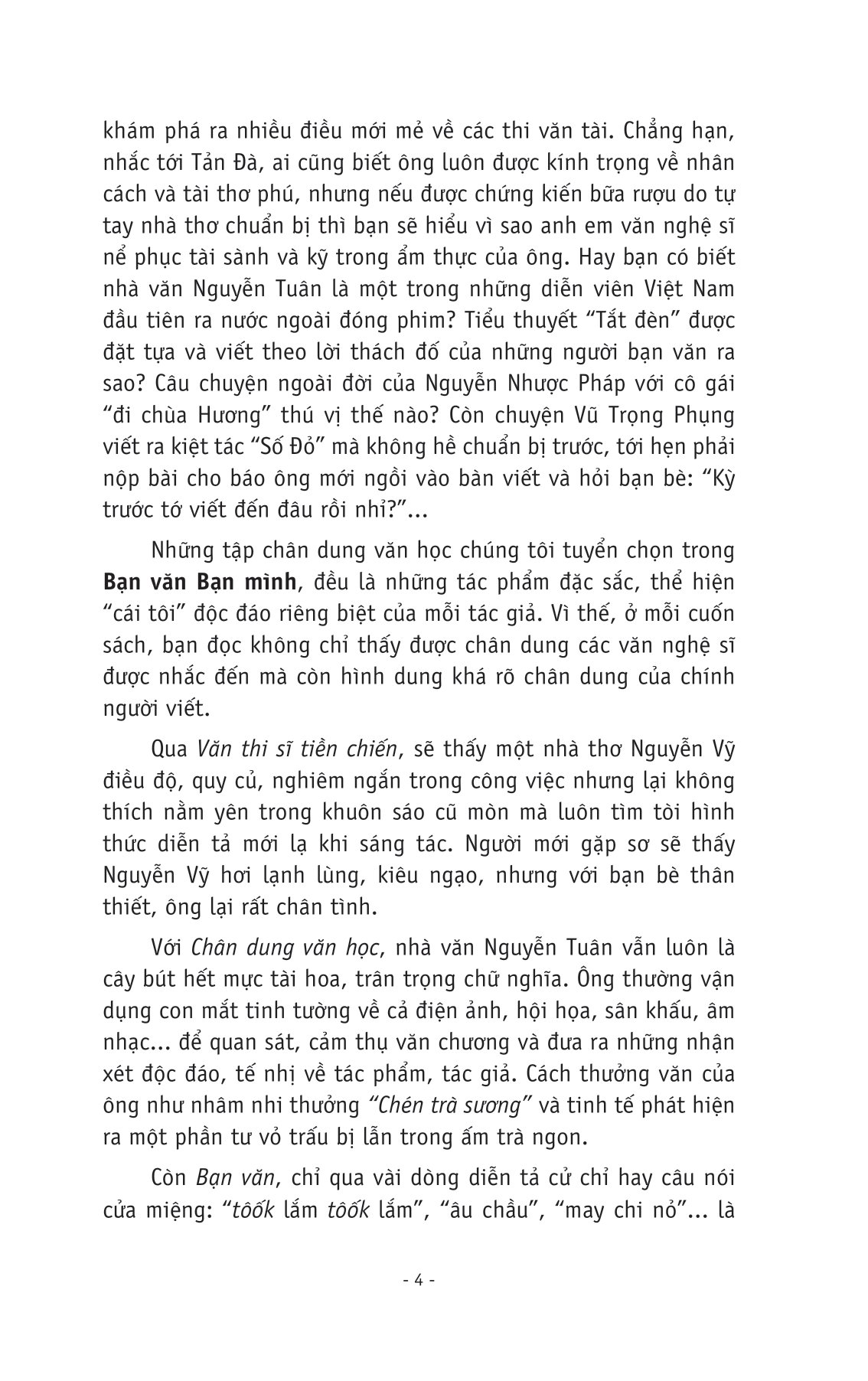 bạn văn bạn mình - mười chín chân dung nhà văn cùng thời