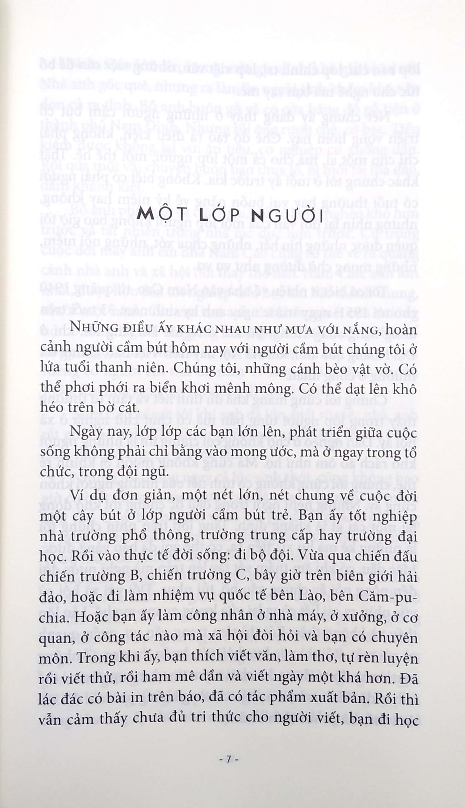bạn văn bạn mình - những gương mặt