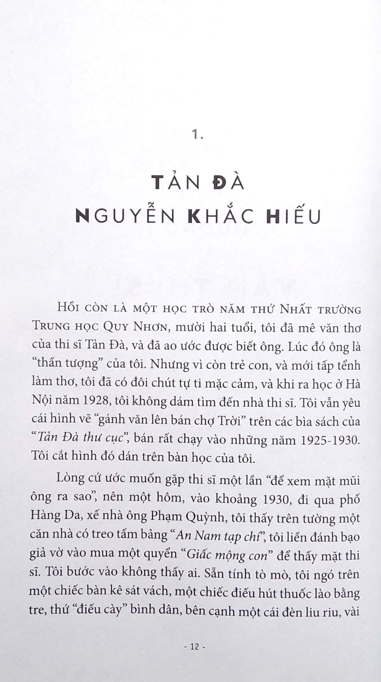 bạn văn bạn mình - văn thi sĩ tiền chiến