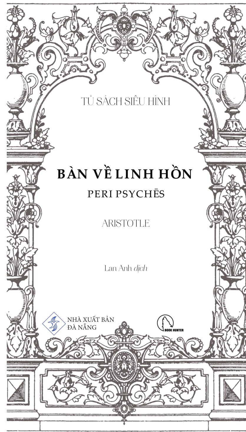 Ban Ve Linh Hon - Peri Psyches - Tac Pham Triet Hoc Kinh Dien