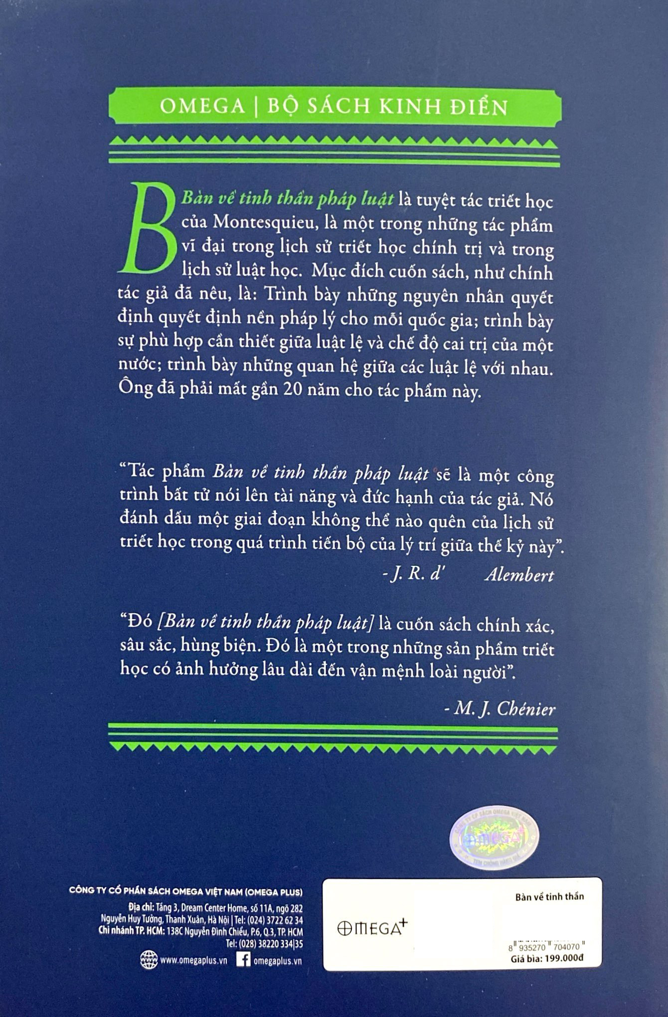 Ban Ve Tinh Than Phap Luat (Tai Ban 2023)