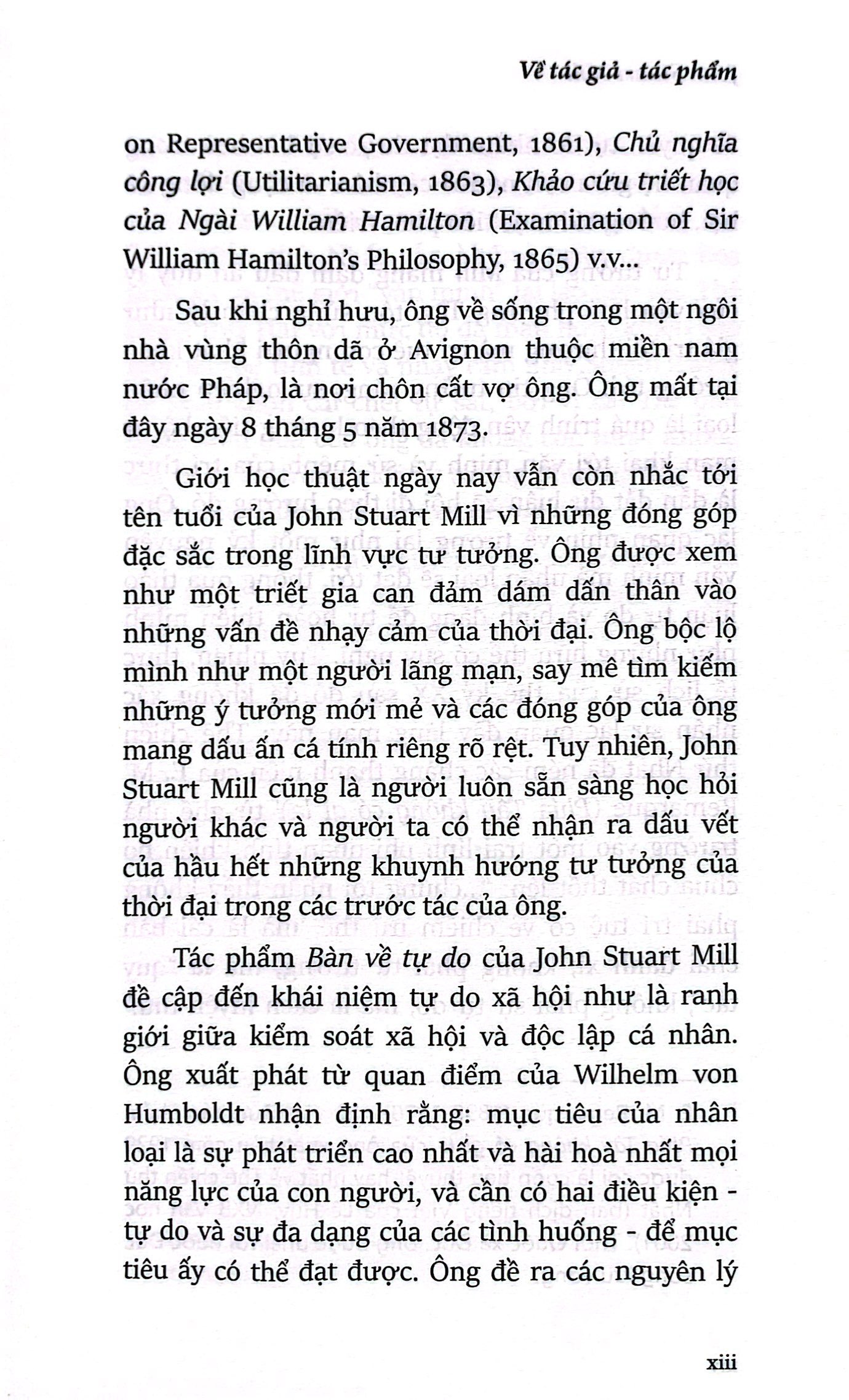 bàn về tự do - bìa cứng (tái bản 2023)